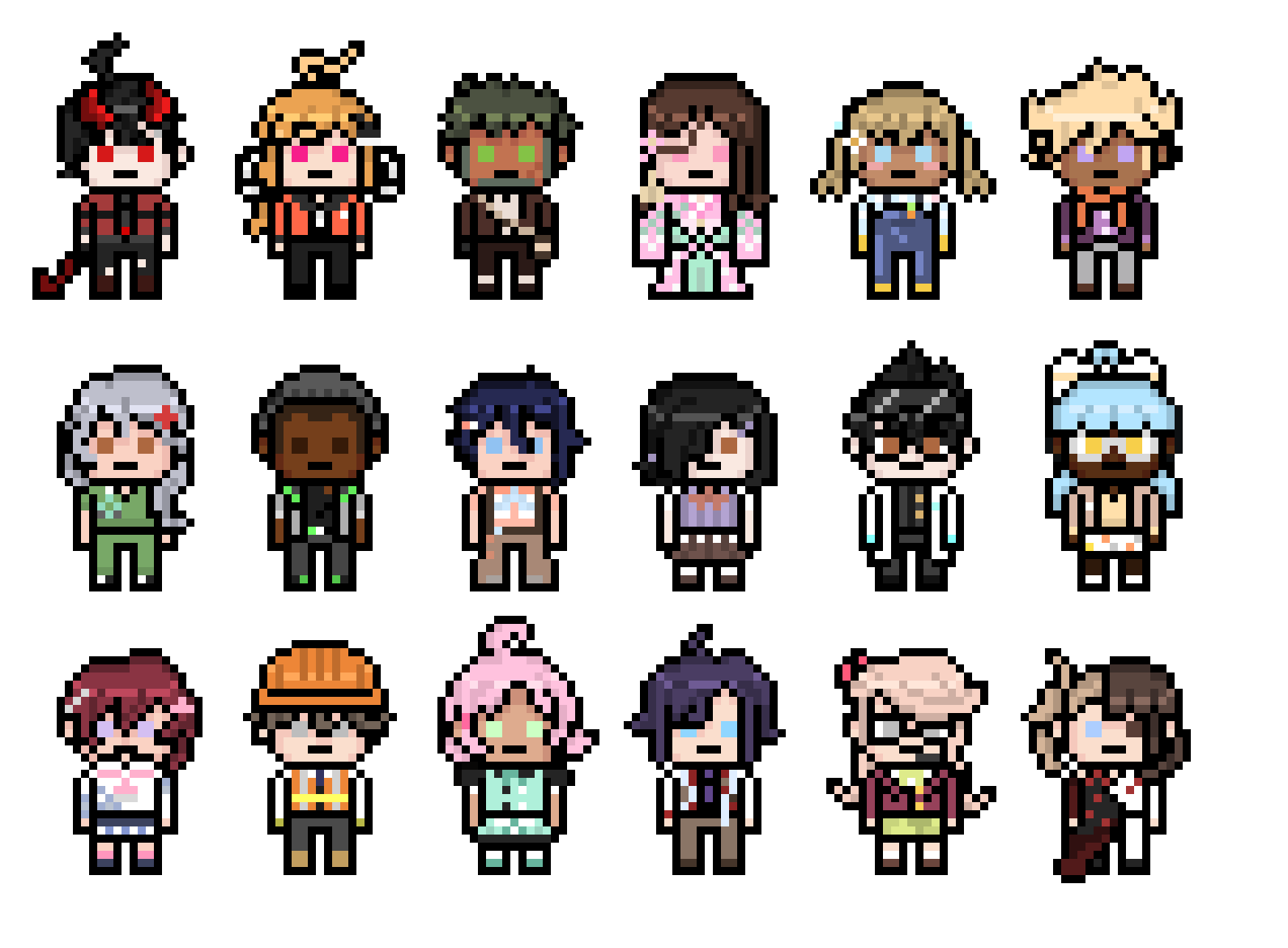 [5bd973] Danganronpa 1 OCs