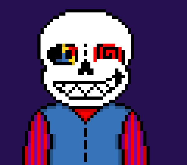 [71fafd] *shows no sign of pain and drops Delete and Sans*