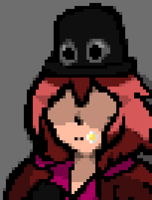 [c83047] it does look neat ... [Beep] ... oh right ... Lily my hat asked if the hat is alive like her