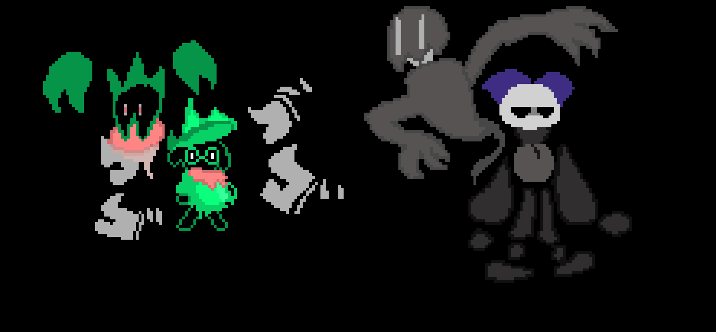 [3fcaee]  stand user drone and stand user ralsei