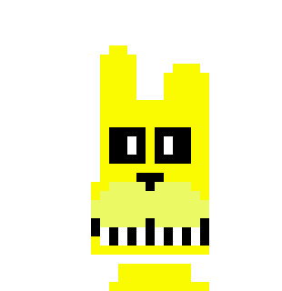 i tried making spring boonie but it looks like into the pit bonnie