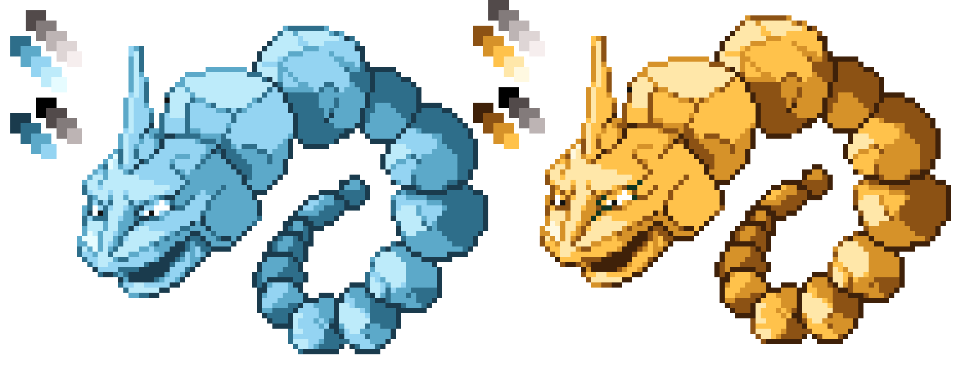 [8fff80] Crystal Onix and the Topaz Shiny
