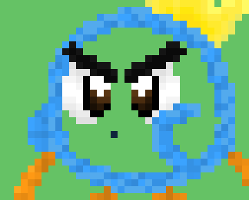 [ae8cd6] OH! i know what you mean now. i suppose im technically see through, im not exactly from here, I come from a world made of yarn and fabric called Patch Land