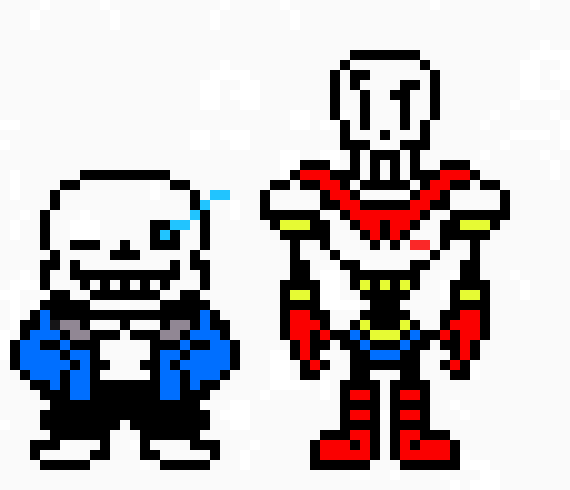 undertale pixel art 