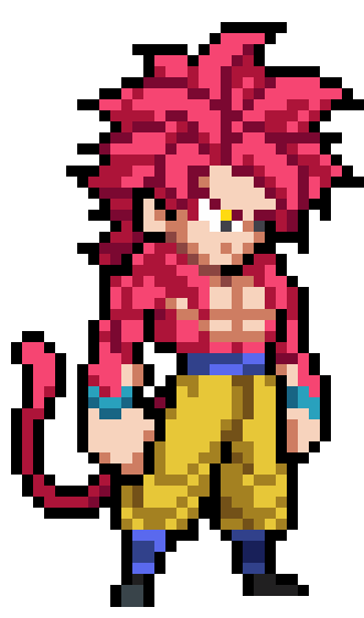 [ccc314] daima ssj4 adult goku