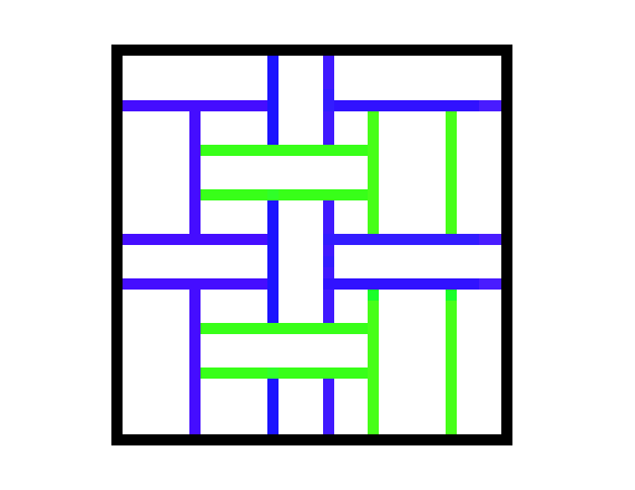 [0dc04e] Navajo Weave Pattern