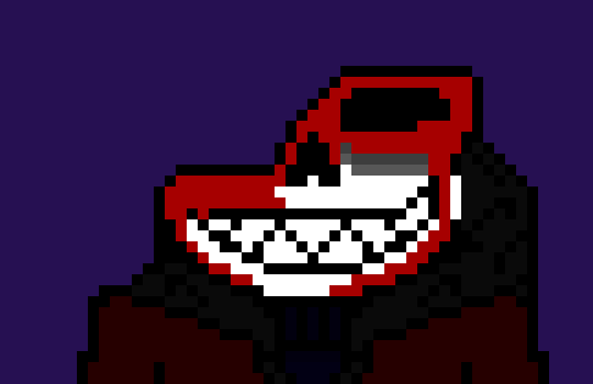 [d959ff] *blood flows on his face*