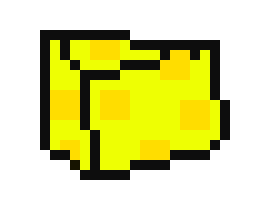 [8f4240] Cheesy pixel gun bullet