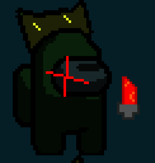 [1d49ac] crook starts wearing hat among jus lets get em-among jus