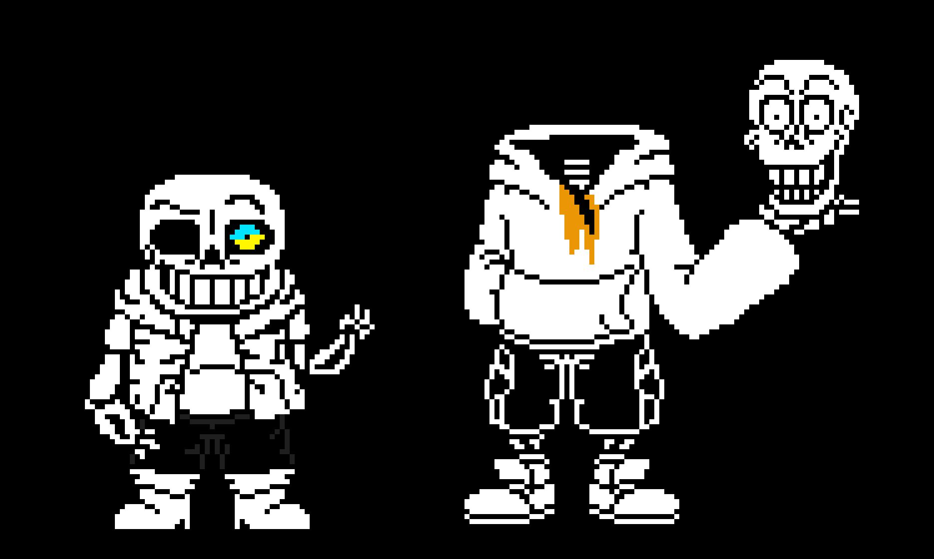 [ce6ea9] ((US Disbelief Sans Phase 3 black and white by Bill 1)