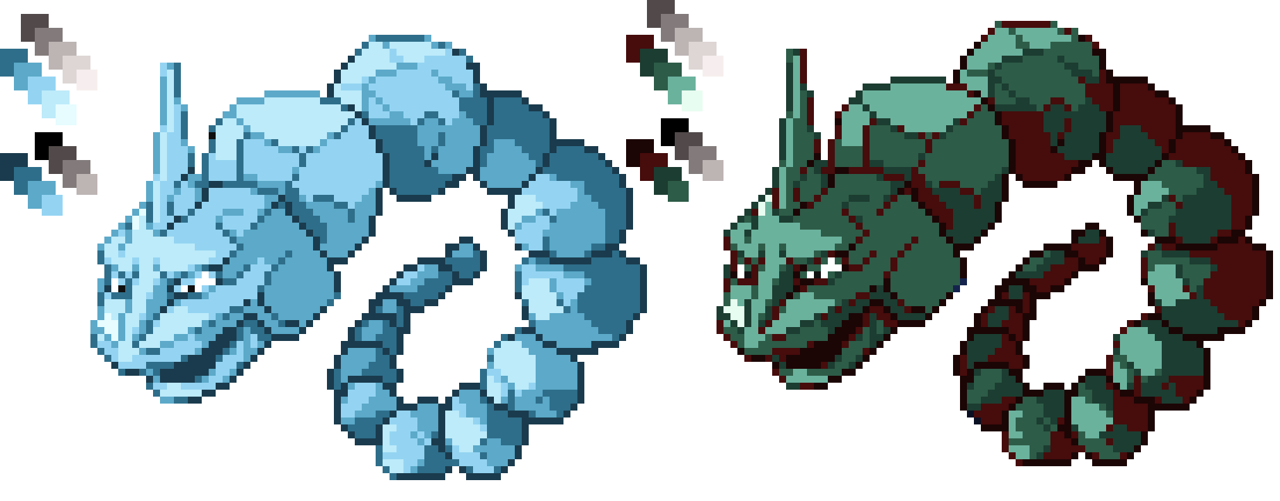 [f28dba] Crystal Onix and the Blood Stone shiny