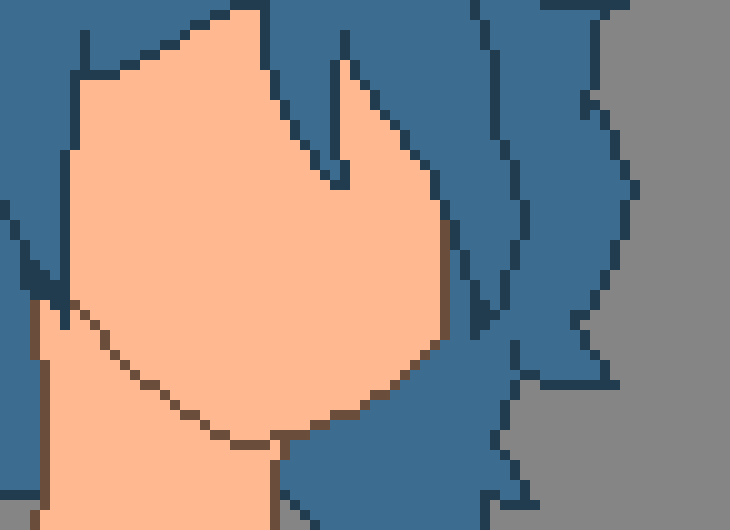 [9b91cc] *ironically, my  AU is about music, and its great  lore for Glitch, actually, even tho the AU itself is shit