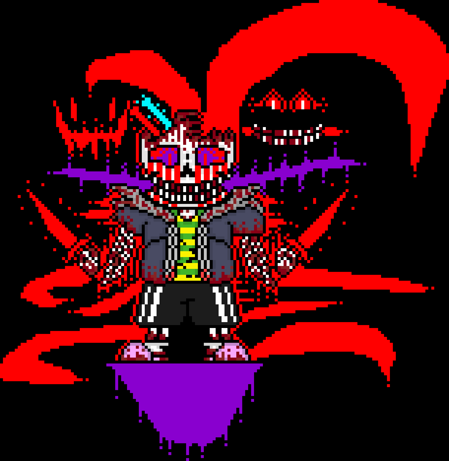 [e8cb42] Terror: heh this fight is useless im out of here, you aint a Dust AU *tps away*