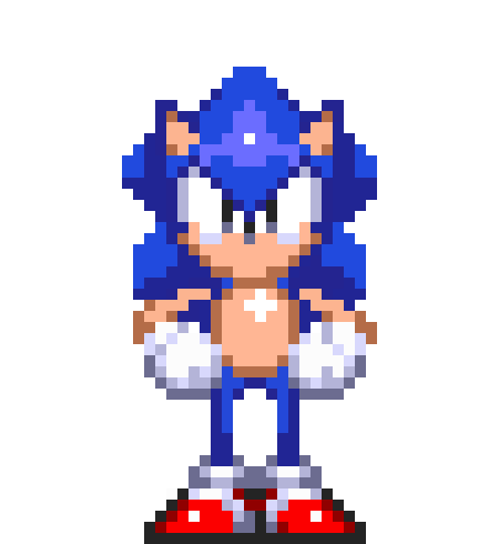 [6b312a] S3 (Remake) Sonic Faceing front