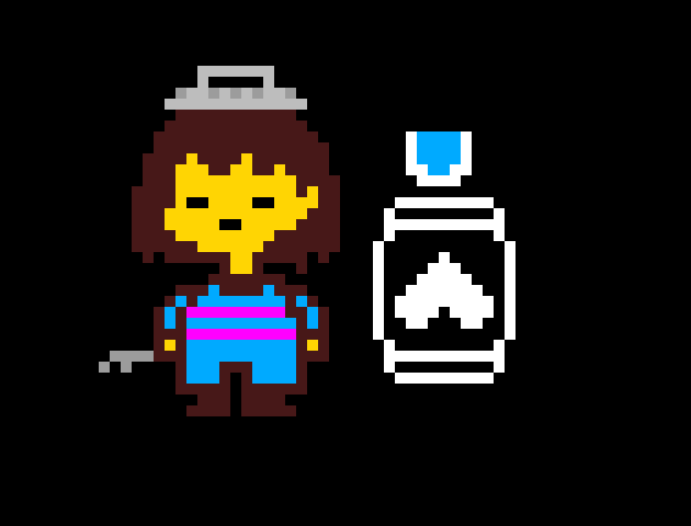 [acbc50] *frisk puts a cup of water from the waterfalls and they make their way to hotland*