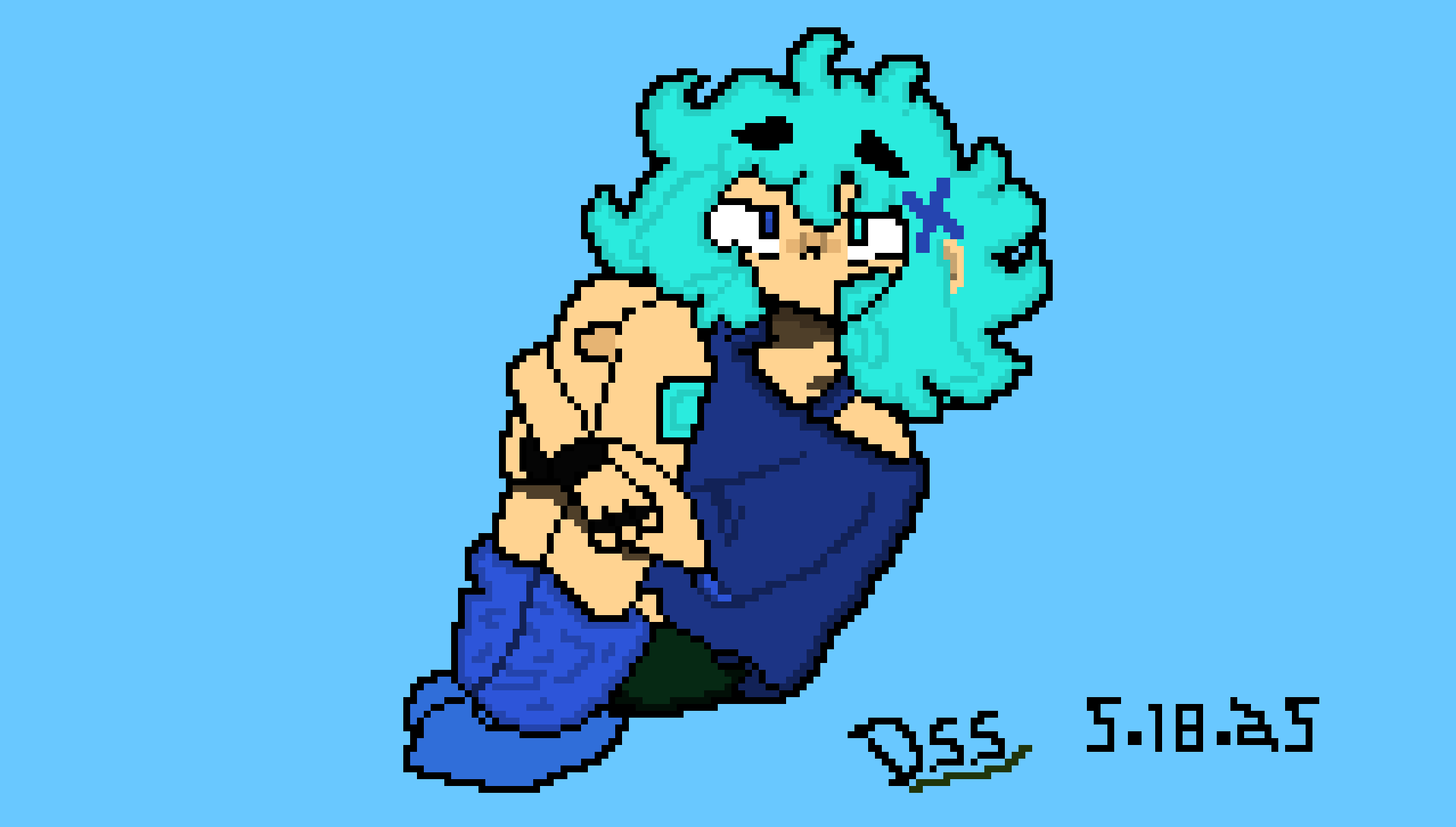 [d0ea3b] My Rendition On "My best drawing so far?" By OreoWithPencilz