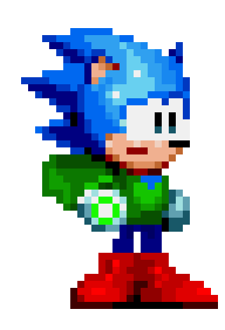Made a scared emote for me OC