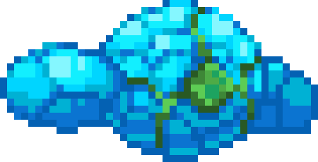 [7b43c6] Diamond Golem Head