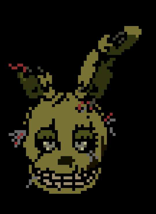springtrap appears in the door way