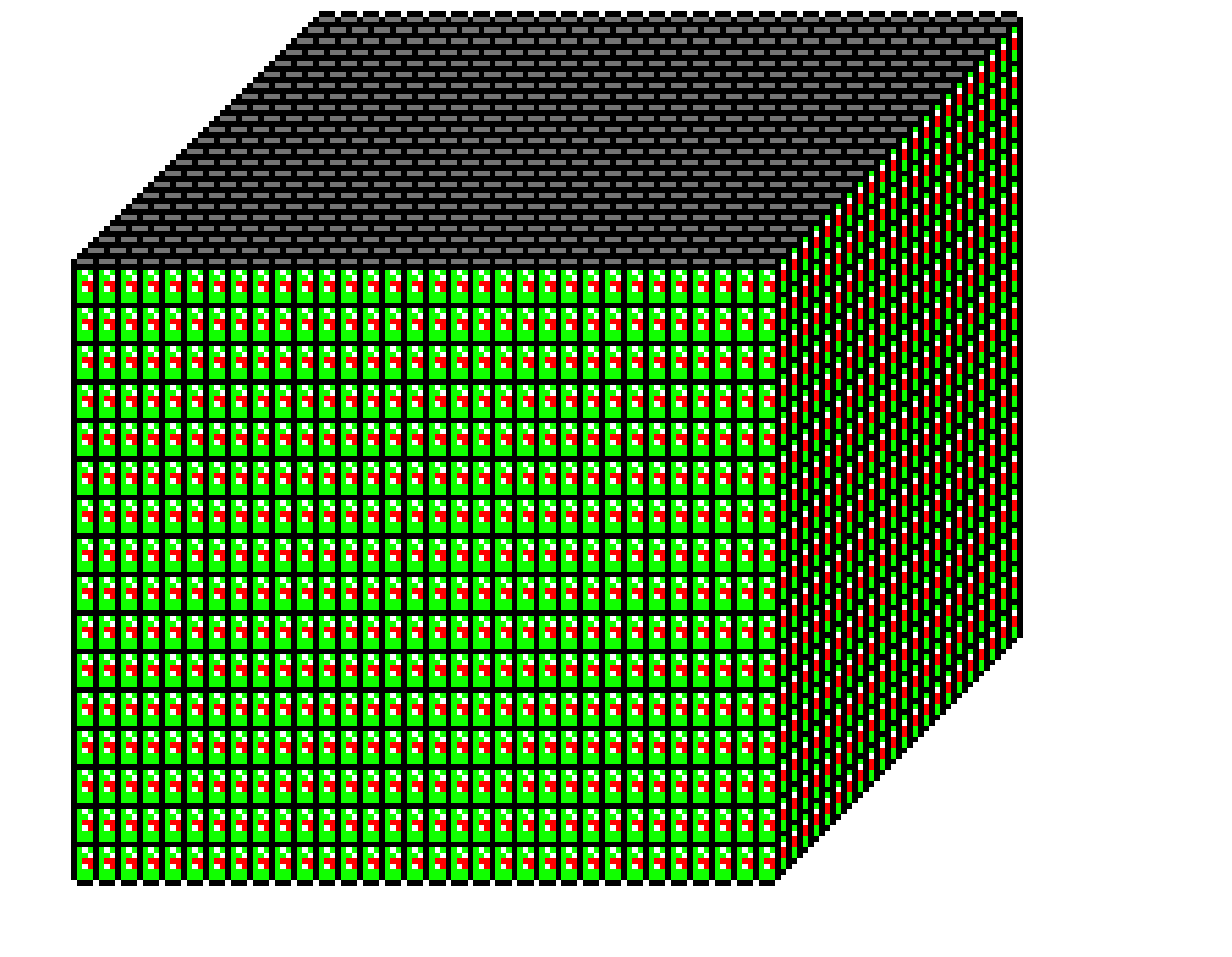 [19d339] giant cube of 7up cans