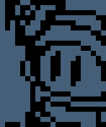 [964bfc] Were you not able to before marker? or were you not able to even see her?