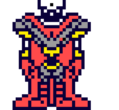 [750104] ``AGH!!!!`` Papyrus ACTS, falling down and acting like a puddle.