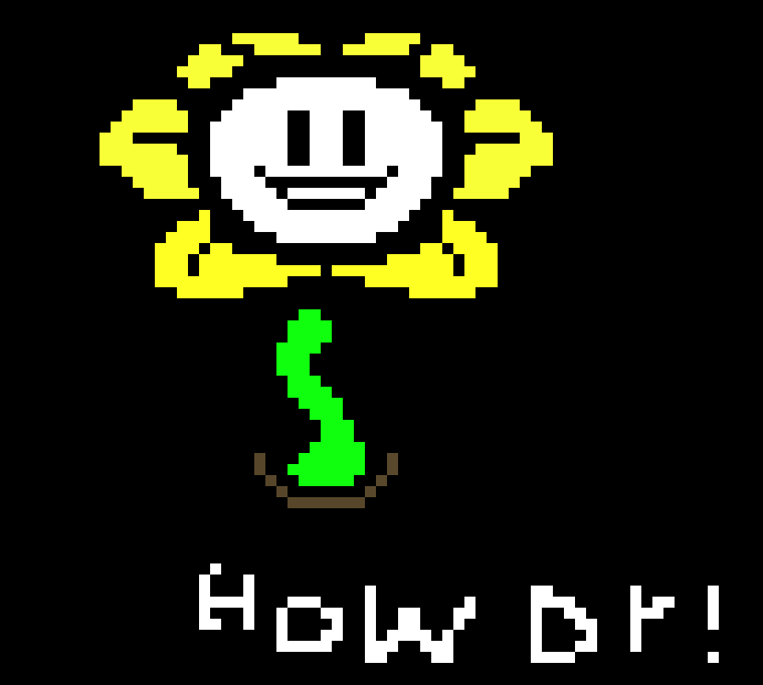 Flowey Battle sprite