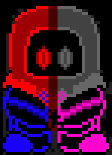 [392fc2] in fact, there is a swapped au where the monsters won the war, and a goat frisk falls down to meet the humans and of course, your still a flower until the end of a pacifist timeline