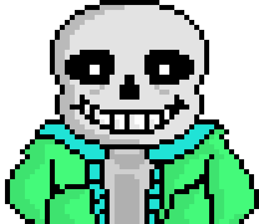 gives the red scarf ( papyrus ) to Sans( undertale ) *