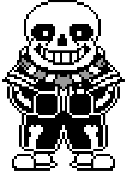 DP!Underswap Sans Battle Sprite (Updated)