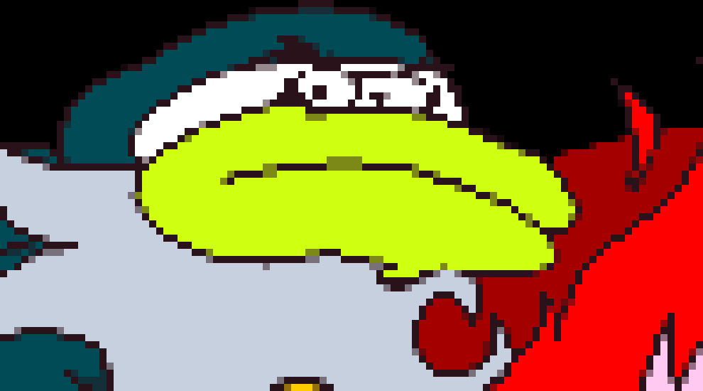 [4359d5] starting to cook smth up for the pixilart daily challenge and i think i'm learning manual dithering while i'm at it