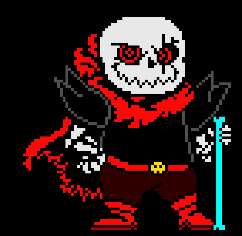Fellswap Sans Battle Sprite but BETTER