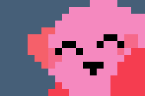 [777455] *he pointed to the image of meta knight without the mask and giggled at it*