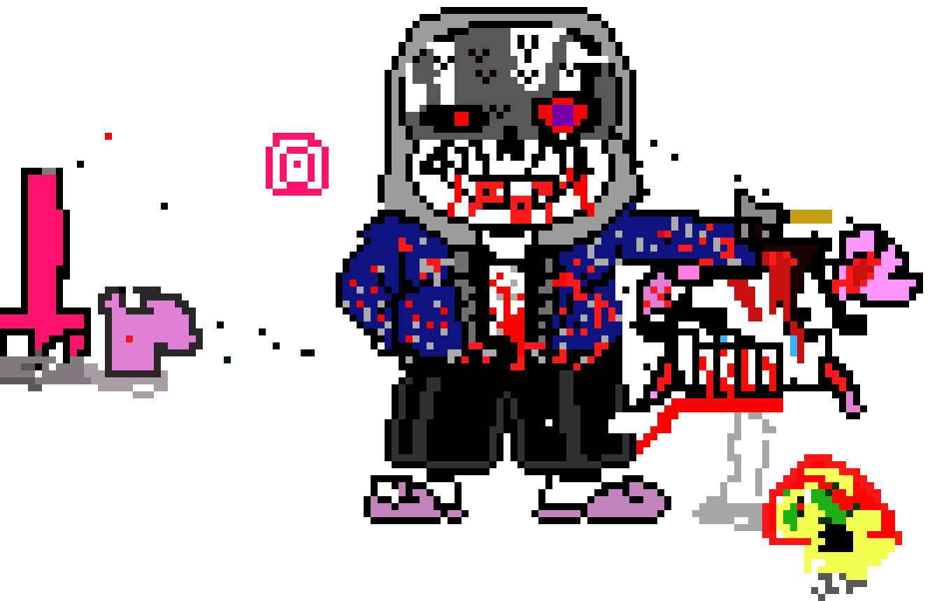 [5389ee] Insanityhorrorkillerdust!Sans Sprite