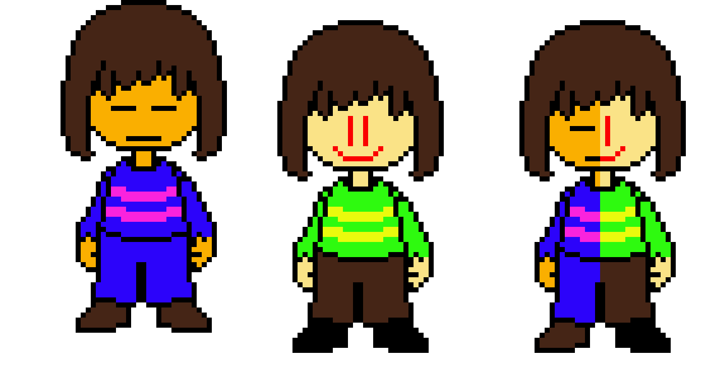 frisk and chara