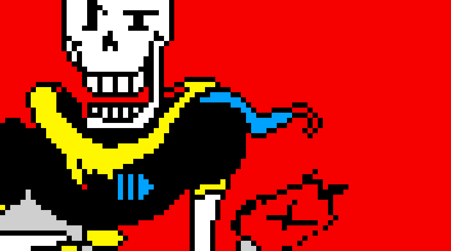 [411dda] Undertale Papyrus sprite