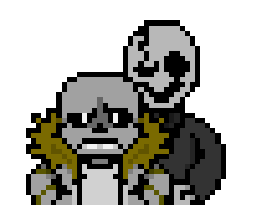 [7d7878] Gold the Skeleton and this world's "Gaster": Wuudu Gnarlster - Undertale Style OC's ("OW update V2" and "So i did a thing" and "Overworld Chart WIP (1000th post special)" Style)
