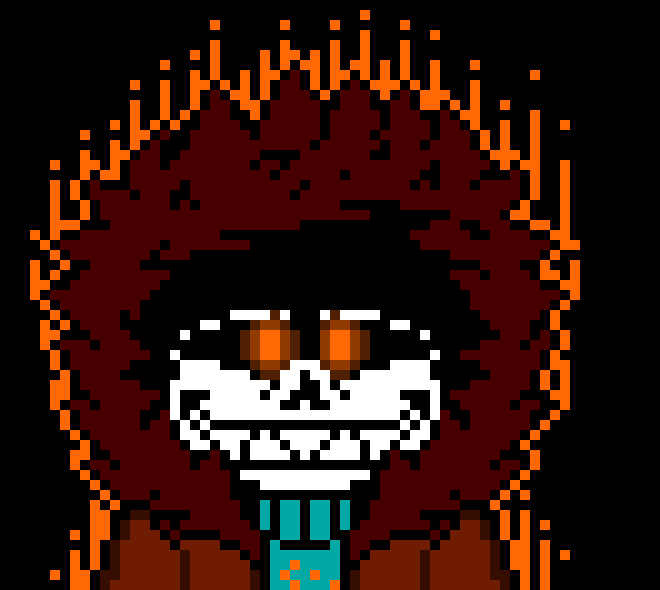 [d959ff] *he takes out fire knifes and stabs him*