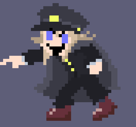 [777455] *She came running out of the Inn in a different outfit.* I'M READY TO GO NOW! WHERE'S PINKY AT?