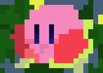 [d6f3f5] *as they were talking, kirby had already completed 3 laps, but was still going-*