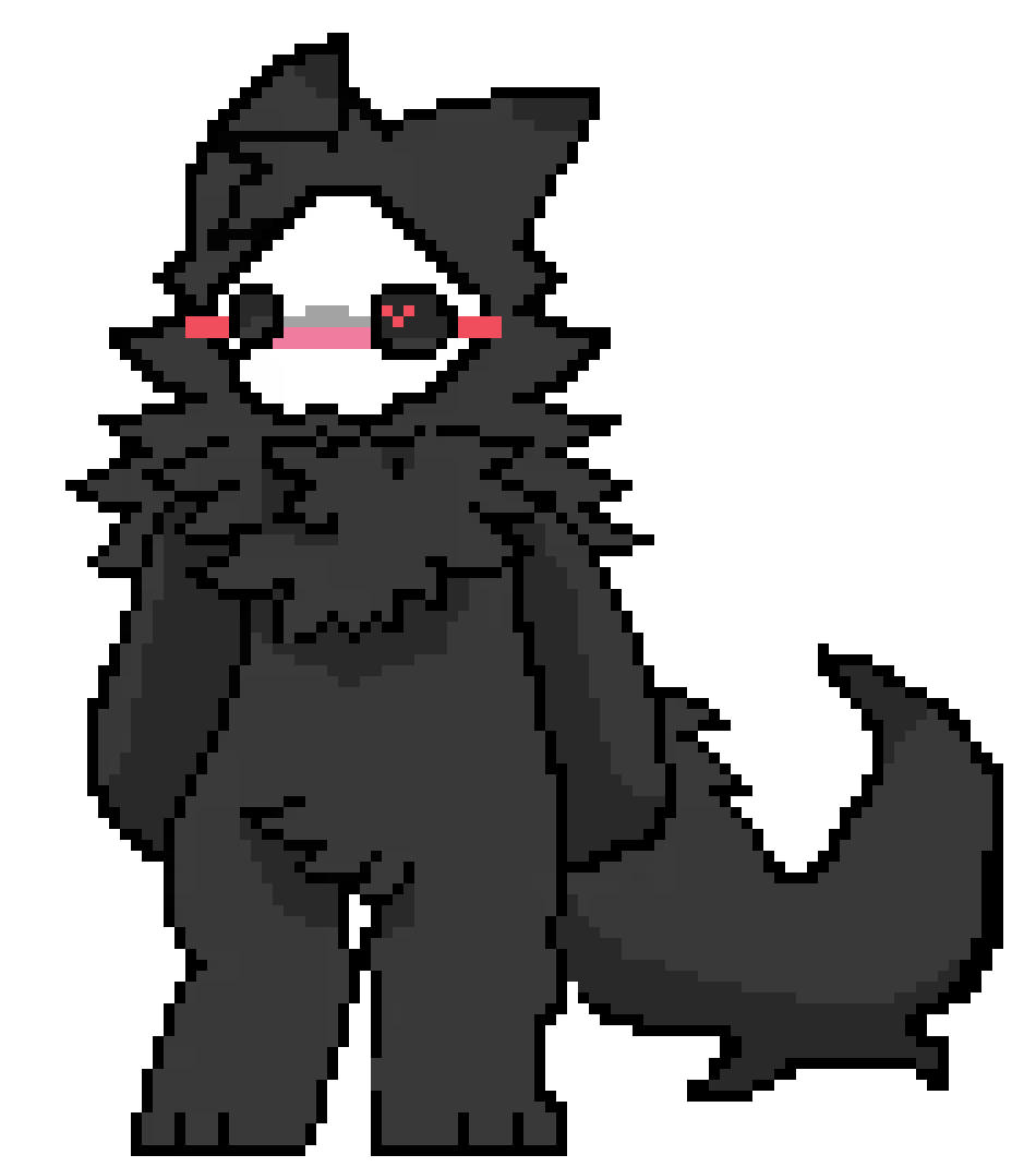 (Changed  special edition OC)Evan The Dark Latex Wolf! {In heat bad} 