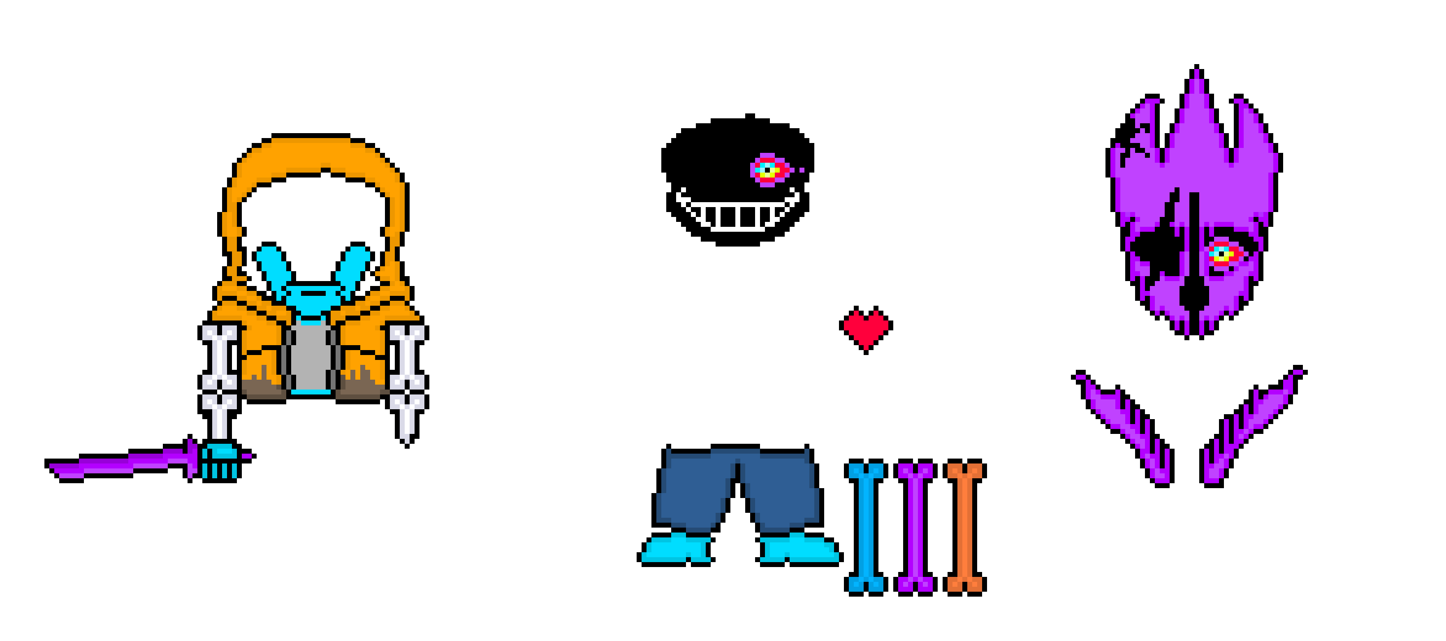 Undertale Pixel Art Gallery