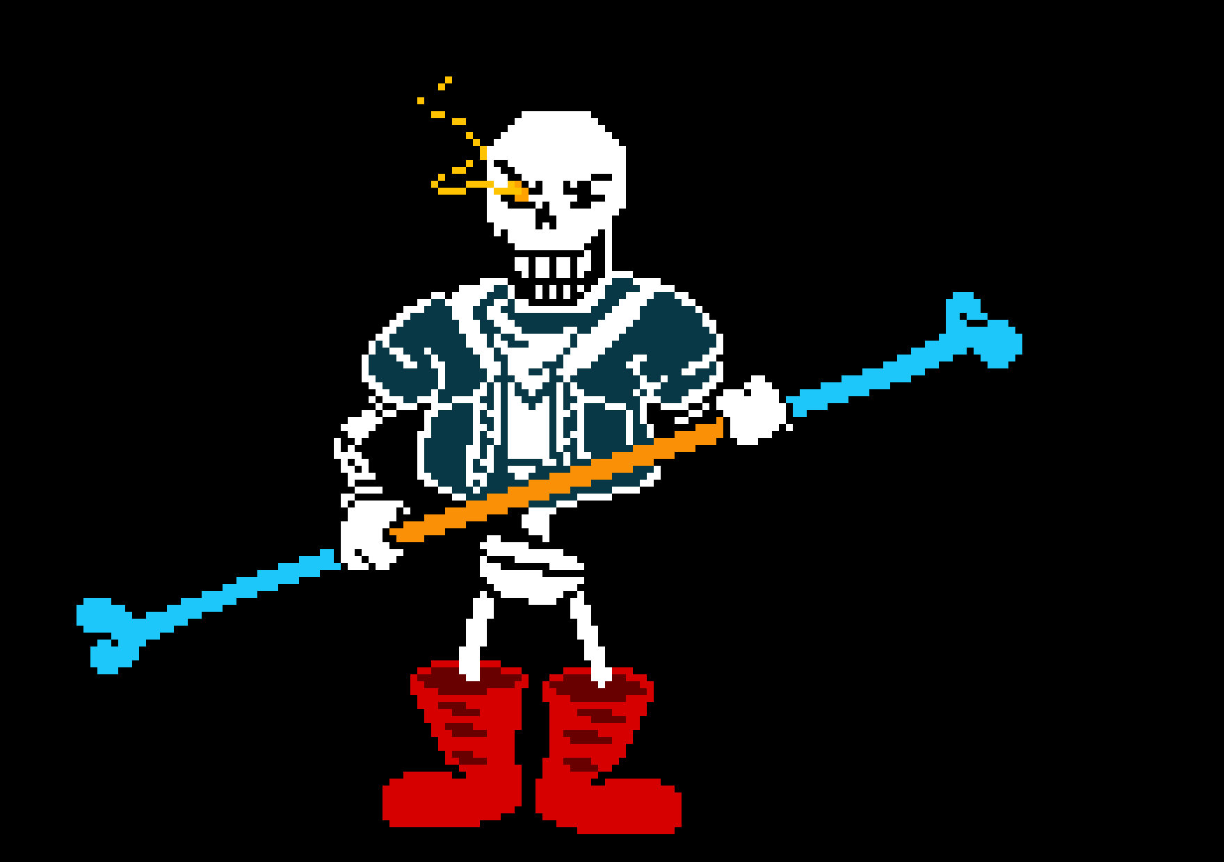 Disbelief! Papyrus {Colored for Hayden}