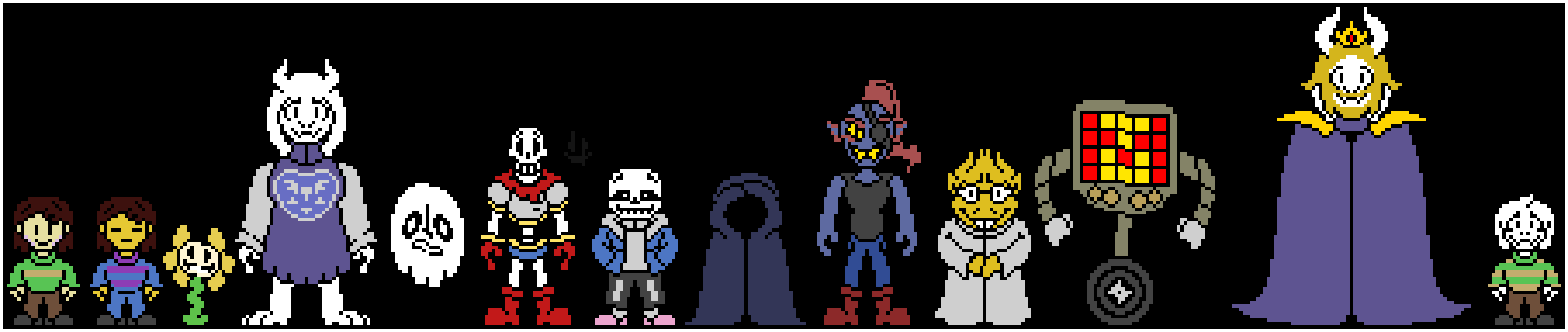UnderTale - Main Cast!