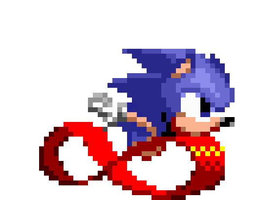 [56891f] S1 Sonic Sprite Remake! {Peelout OG}