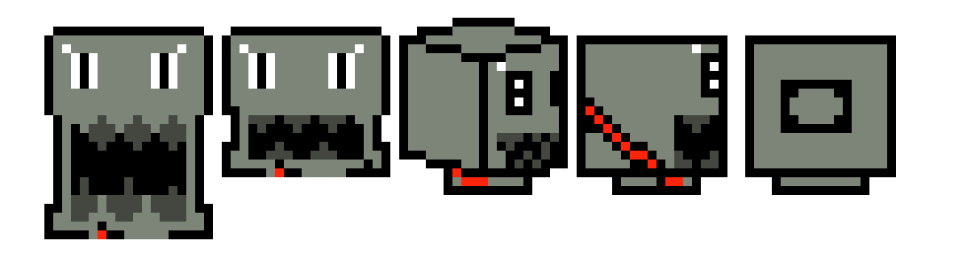 [7e809c] robot heads