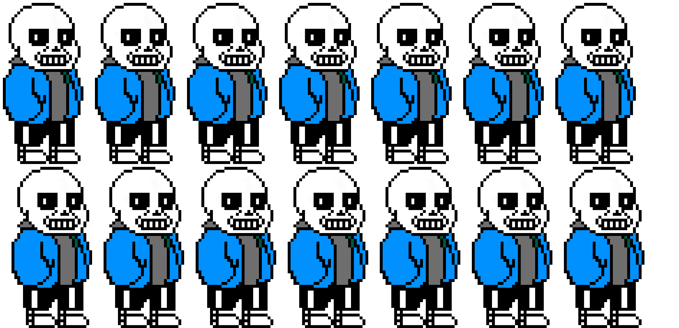 Just a couple of Sans'. (KamuiSenketsu)