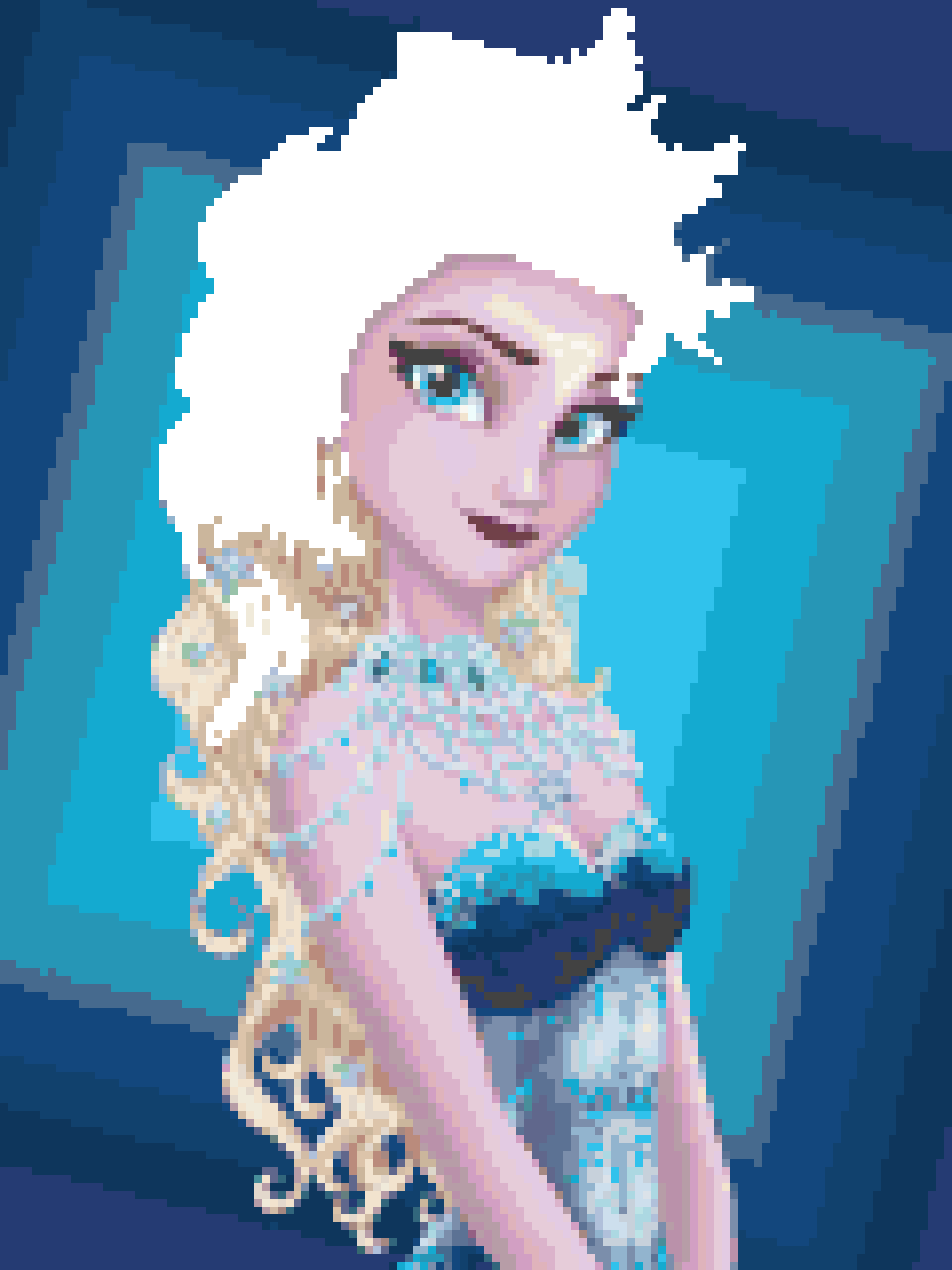 Anime Elsa - Unfinished