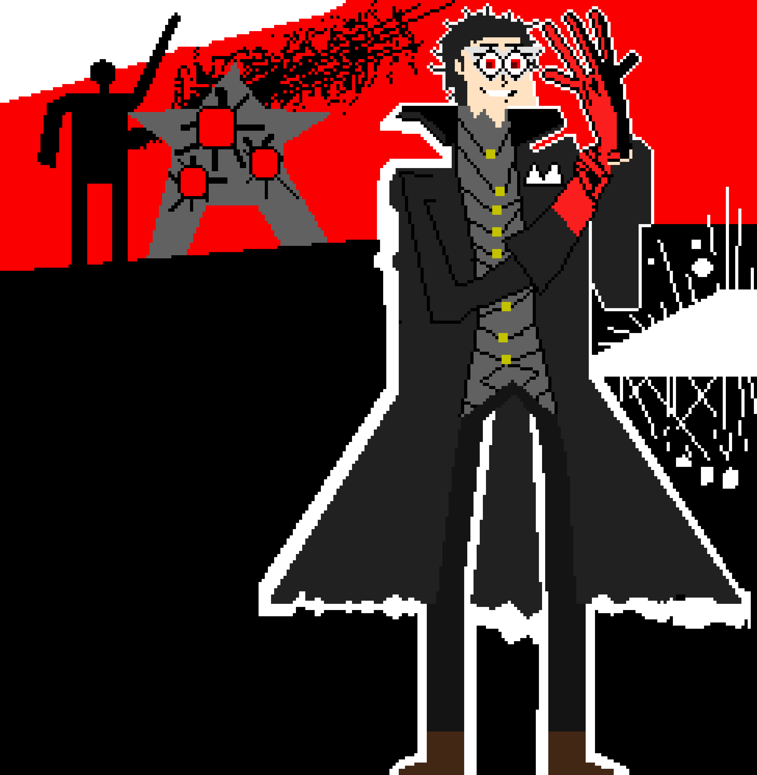 ALL OUT ATTACK PIXEL ART