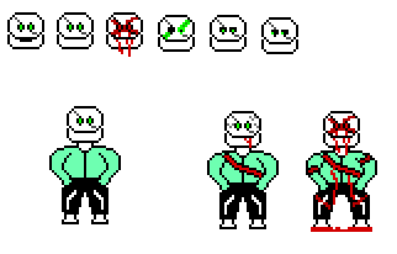 Undertale AU ATOE Sans Sprites FINISHED!